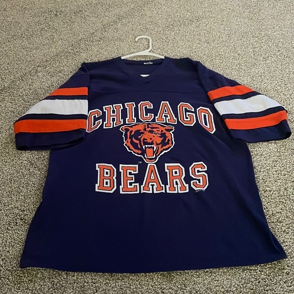 Vintage Over Sized Chicago Bears T-Shirt - Picture 1 of 4